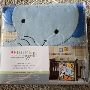 3 piece Jungle Theme Crib set